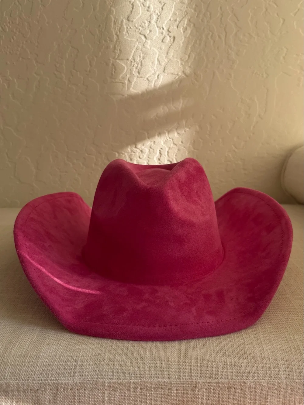 Handmade vibrant pink